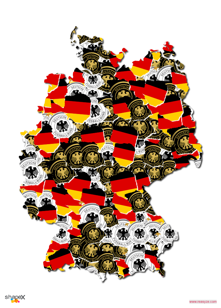 Germany Mask Collage